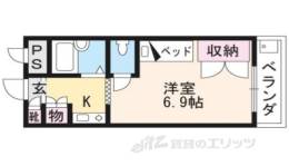 セレーネ田辺３－Ａ間取り図面