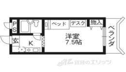 セレーネ田辺４間取り図面