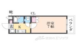 スカイハイツ三山木間取り図面