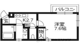 フラット長者町間取り図面