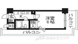 エスリード四条河原町間取り図面