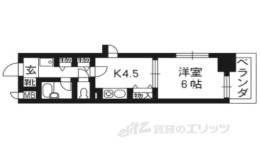 エスリード四条河原町間取り図面