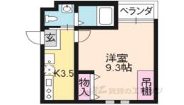 フラッティ一条御前間取り図面