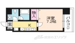 グランドパレス西大路間取り図面