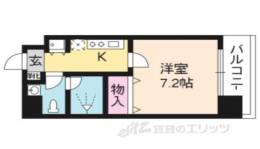グランドパレス西大路間取り図面