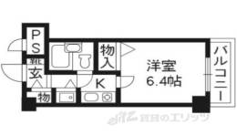 ライオンズマンション四条烏丸間取り図面