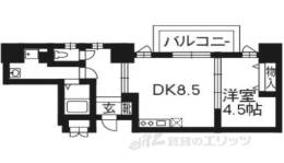 ＶＩＬＬＡ　ＭＡＲＹ五条間取り図面