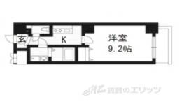 ＶＩＬＬＡ　ＭＡＲＹ五条間取り図面