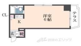 朝日プラザ鴨川２間取り図面