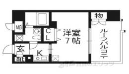 ベラジオ四条烏丸間取り図面