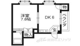 シャトレ西京極間取り図面