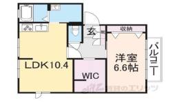 サンクレストＡ間取り図面