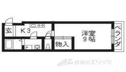 アルカス七条大宮間取り図面