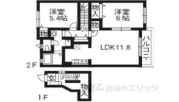 シャルマン１間取り図面