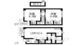 ヴェルメゾン３号館間取り図面