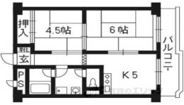 山科ハイツ間取り図面