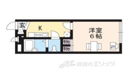 レオパレスサンメゾン間取り図面
