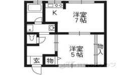 プルーリオン下鴨間取り図面