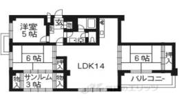 インペリアル松ヶ崎間取り図面