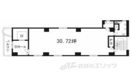 オリオン五条ビル間取り図面