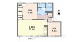 フローレ木津Ａ間取り図面