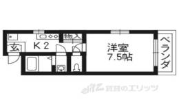 アルカス今出川間取り図面