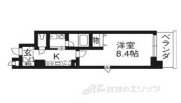 アスヴェル京都市役所前３間取り図面