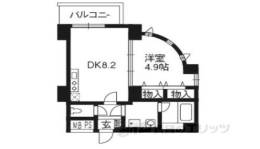 プラザ堀川寺之内間取り図面