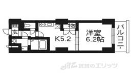 プラザ堀川寺之内間取り図面