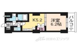 プラザ堀川寺之内間取り図面