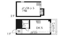 マンションＶ３間取り図面