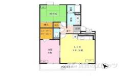 リビングタウン梅美台Ｂ棟間取り図面