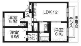 ウイングス梅美台間取り図面