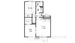 リビングタウン木津南Ｂ棟間取り図面