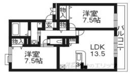 ベローチェ梅美台間取り図面