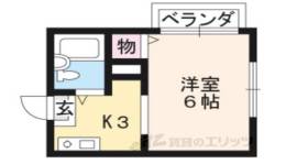 プレール北白川間取り図面