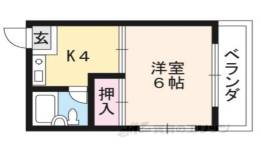 コーポフタバ間取り図面