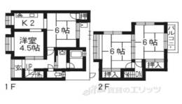 貸家間取り図面