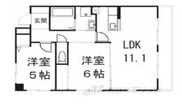 フローレンスさがの　　　　　間取り図面