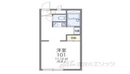 レオパレス下狛間取り図面