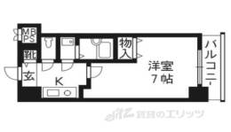 ライオンズマンション京都河原町第三間取り図面