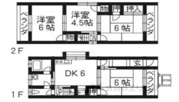 貸家間取り図面