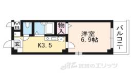 スーリールII番館間取り図面