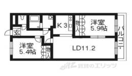 シャインヒルズ１間取り図面