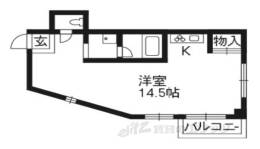 コスモＳＴ河原町間取り図面