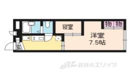 レオパレスナイズ紫竹間取り図面