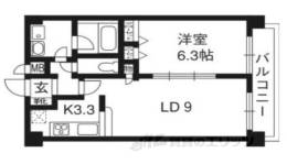 プレサンス京大南間取り図面