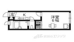 レオパレス大徳Ａ間取り図面