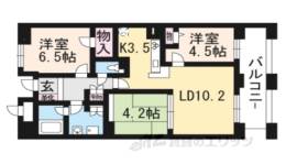 パインフィールド洛東間取り図面