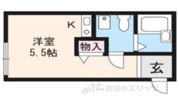 ニットハウスアラン間取り図面